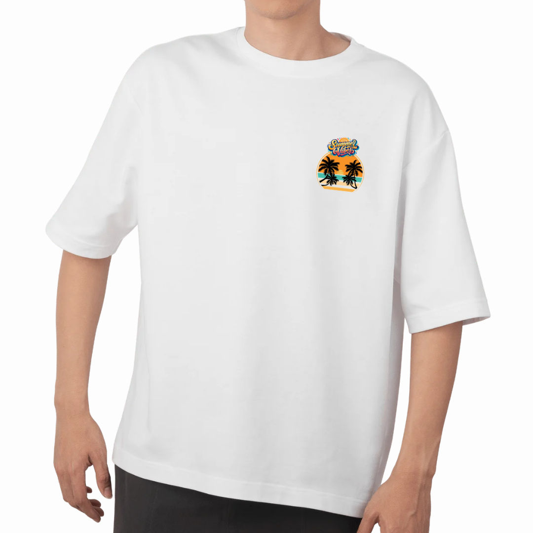 Cotton white tshirt